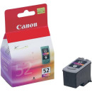 CANON CL-52 Fotópatron Pixma iP6210D, 6220D nyomtatókhoz, CANON színes, 3*7ml