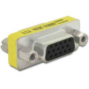 DELOCK Adapter Gender Changer VGA female-female