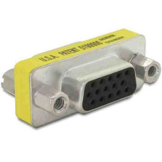 DELOCK Adapter Gender Changer VGA female-female