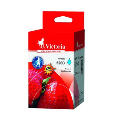 VICTORIA 526C Tintapatron Pixma iP4850, MG5150, 5250 nyomtatókhoz, VICTORIA kék, 9ml