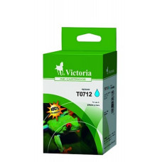 VICTORIA T0712 Tintapatron Stylus D78, D92, D120 nyomtatókhoz, VICTORIA kék, 5,5ml