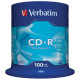 CD-R lemez, 700MB, 52x, hengeren, VERBATIM 