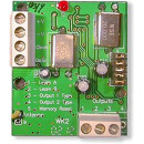 Micron RCM-1 5 funkciós, ugrókódos vevőmodul Micron riasztóközpontok távvezérlésére.