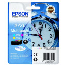 Epson C13T27154010 XL Multipack(C, M, Y)  tintapatron eredeti 3x10,4ml / Ébresztóra