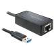 DELOCK Átalakító USB 3.0 to Gigabit LAN Plug & Play