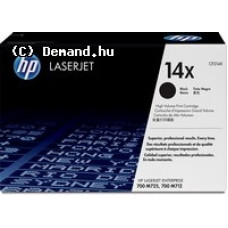 HP Toner 14X LJ CF214X, 17.500/oldal, fekete