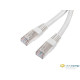 Equip 605611 SFTP patch kábel, CAT6A, 2m, fehér, LSOH, 10Gb