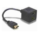 DELOCK CONVERTER HDMI apa - HDMI anya x2 (65056)