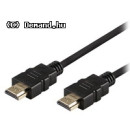 Valueline Nagysebességű HDMI kábel Ethernet átvitellel, HDMI csatlakozó - HDMI csatlakozó, 2,00 m, fekete