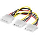 Power cable Molex/2x Molex 15cm AK-CA-15