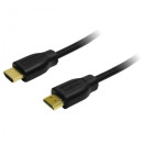 LogiLink CH0038 2x HDMI apa 1.4 kábel - Fekete - 3m