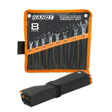 Handy tools kombinált villáskulcs készlet, tárolóval    8 db