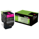 Lexmark CX310/410/510 Magenta (802HM) lézertoner, eredeti 3K / 80C2HM0