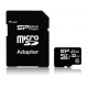 SD-micro 32GB SILICON POWER  microSDHC UHS-I,SDR 50 mode adapterrel