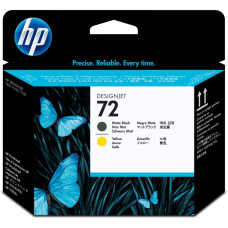 HP C9384A No.72 Fej matt BK/Yellow