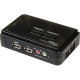 STARTECH 2 PORT USB KVM SWITCH W/ AUDIO