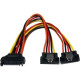 STARTECH LATCHING SATA POWER Y SPLITTER