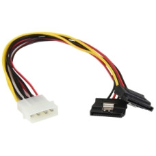 STARTECH 12 LP4 TO 2X LATCHING SATA