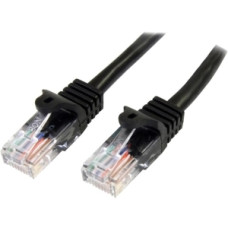 STARTECH - USB3 BASED 1M BLACK CAT 5E PATCH CABLE