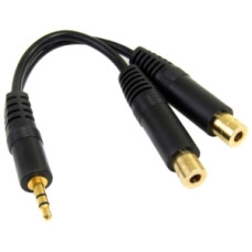 STARTECH - USB3 BASED 6IN STEREO SPLITTER CABLE