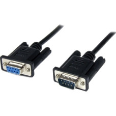 STARTECH - USB3 BASED 2M BLACK DB9 NULL MODEM CABLE