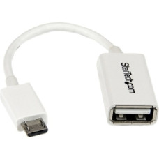 STARTECH - USB3 BASED 5 WHITE MICRO USB OTG CABLE