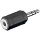 Fordító Audio Jack - 2,5mm (male) - 3,5mm (female)