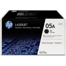 HP CE505D Toner Bk 2*2,3k No.05A (Eredeti) CE505D