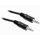 Delock 84438 DC jack 3,5mm apa / apa audio kábel - 5m