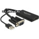 DELOCK Átalakító VGA to HDMI audió funkcióval 62668