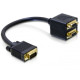 DELOCK Adapter VGA male to 2x VGA female