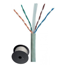 Intellinet Cat.6 UTP Bulk Cable, Solid, 23 AWG, 305m, CCA, Grey 704663