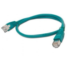 Gembird FTP kat.5e RJ45 patch kábel, 0.5m, zöld PP22-0.5M/G