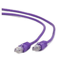 Gembird UTP kat.5e RJ45 patch kábel, 0.25m, ibolya PP12-0.25M/V