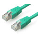 Gembird FTP kat.6 RJ45 patch kábel, 0.5m, zöld PP6-0.5M/G