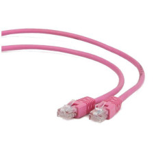 Gembird UTP kat.5e RJ45 patch kábel, 5m, rózsaszín PP12-5M/RO