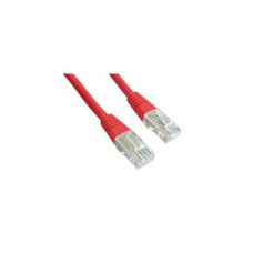 Gembird UTP kat.5e RJ45 patch kábel, 0.25m, piros PP12-0.25M/R