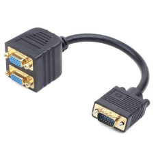 Gembird Adapter VGA (male) to 2x VGA (female) CC-VGAX2-20CM