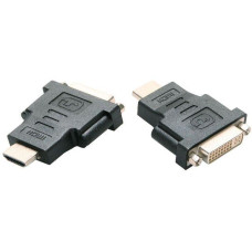 Gembird redukce HDMI(M) - DVI-D(F)(24+1) Single link, black A-HDMI-DVI-3