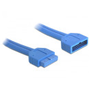 Delock USB 3.0 pin fejes hosszabbító kábel apa / anya 82943