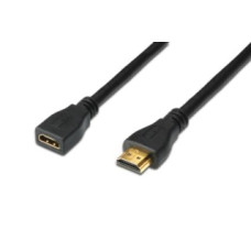 Digitus HDMI High Speed hosszabbító kábel, A típusú/M - A típusú/F 5,0m AK-330201-050-S