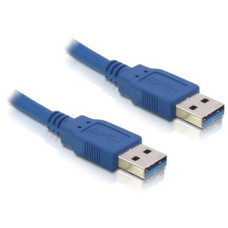 Delock kábel, USB 3.0-A M/M, 1.5m 82430