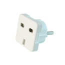 Gembird power adapter ENG/PL (plug PL/socket ENG) A-AC-UKEU-001