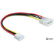 Tápkábel Molex 4 pin male  3.5 Delock 83184