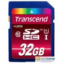 Transcend SDHC 32GB Class 10 UHS-I memóriakártya TS32GSDHC10U1