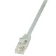 LOGILINK patchcord, CAT 6 U/UTP, EconLine 1m, szürke CP2032U