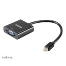 Akasa Displayport - VGA adapter - AK-CBDP07-20BK