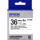 EPSON - SUPPLIES OTHER (S5 S6 U1) TAPE - LK7WBN STD BLK/WHT 36/9  C53S657006