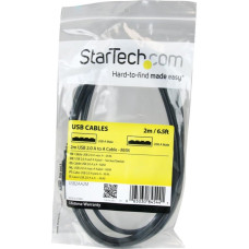 STARTECH 2M USB 2.0 A TO A CABLE - M/M   USB2AA2M