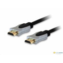 Equip 119346 HDMI kábel 2.0 apa/apa, aranyozott, 7,5m